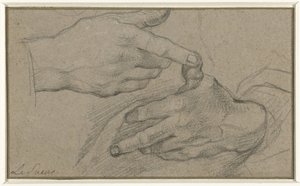両手の研究 作： Eustache Lesueur
