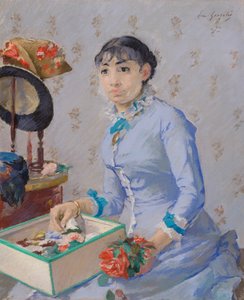 粉屋 作： Eva Gonzalès