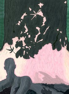 ブルックリン、木の上の私の影（デジタルアート） 作： エヴァン・スクラー