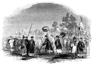 1847年の春祭り 作： Evans