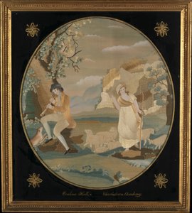 アルプスの羊飼い、約。 1812年。 作： Evelina Hull
