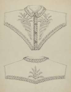 刺繍ナイトガウン
