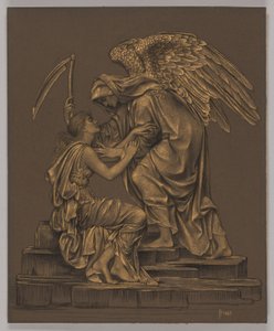 死の天使 作： Evelyn De Morgan