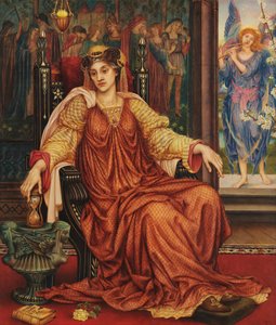 アワーグラス 作： Evelyn De Morgan