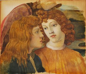 「マグニフィカのマドンナ」 作： Evelyn De Morgan