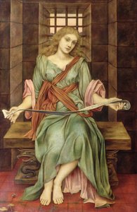 The Soul&39;s Prison House、1888 作： Evelyn De Morgan