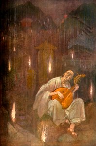 『耳なし芳一』、1912年。 作： Evelyn Paul