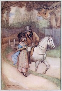 Gaskell夫人によるCranfordのイラスト（カラーリソ） 作： Evelyn Paul