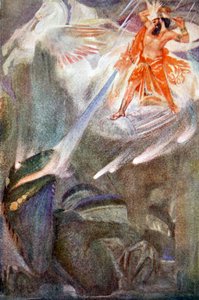 1916年、「彼は強大だった」。 作： Evelyn Paul
