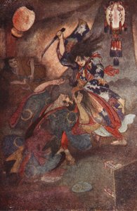 ヤマト王子とタケル、F Hadland Davis 作「The Myths and Legends of Japan」のイラスト 作： Evelyn Paul