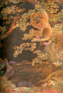 「くらげとさる」、1912年。 作： Evelyn Paul