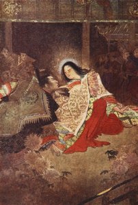 ミカドと宝石乙女、F Hadland Davis 作「The Myths and Legends of Japan」のイラスト 作： Evelyn Paul