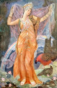 「母なる女神イシュタル」、1916 年。 作： Evelyn Paul