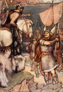 ウォーデンがベオウルフに挑む 作： Evelyn Paul