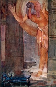 「トートと主任魔術師」、1925 作： Evelyn Paul