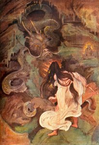 「トコヨとウミヘビ」、1912年。