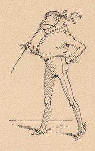 カエルは彼がウイングを行くだろう 作： Evelyn Stuart Hardy