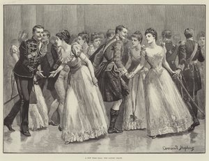 新年のボール、レディースチェーン 作： Everard Hopkins