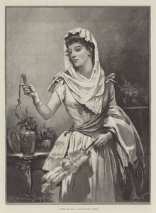 ボールの後、彼女の犠牲者を数える 作： Everard Hopkins