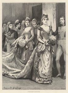 女王の応接室で 作： Everard Hopkins