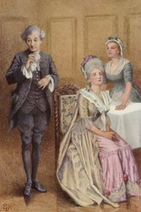 ローレンス・スターンによる感傷的な旅のイラスト 作： Everard Hopkins