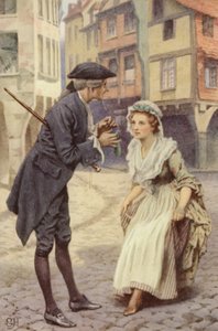 ローレンス・スターンによる感傷的な旅のイラスト 作： Everard Hopkins