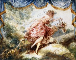 フレンチメイデン 作： Everett Shinn
