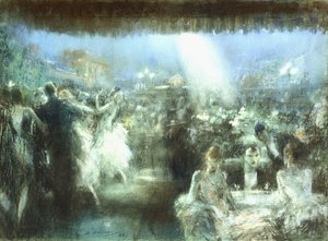 ルーフトップカフェ 作： Everett Shinn