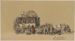 旅行車の充電 作： Everhardus Koster