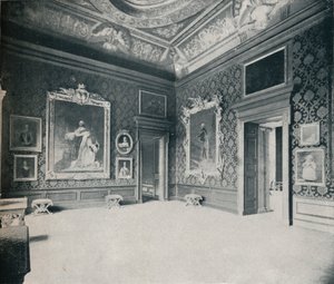 クイーンキャロラインの応接室、ケンジントン宮殿、1899年、1901年 作： Eyre and Spottiswoode