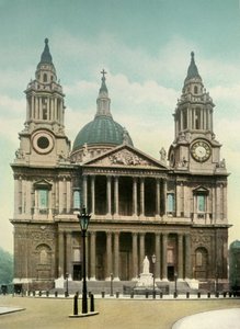 セントポール大聖堂、c1900年代。 作： Eyre and Spottiswoode