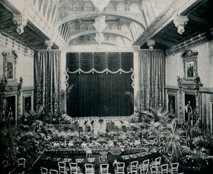 ウィンザー城、ウォータールー商工会議所、1891年の州立劇の劇場として設置 作： Eyre and Spottiswoode