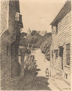 サウスオーバーからの聖アン教会 作： F.L. Griggs