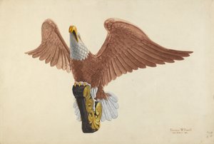 鷲の船首像 作： F.W. Powell