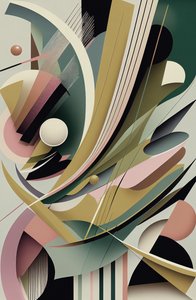 ホール＆リビングルームの装飾のアイデアのための垂直壁アートキャンバス、アートプリント 作： F. Abderrahim