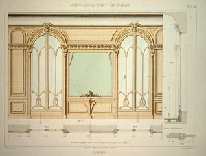 1900年頃に出版された「Menuiserie d