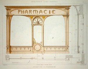 1900年頃に出版された「Menuiserie d