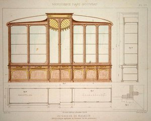1900年頃に出版された「Menuiserie d