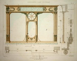 1900年頃に出版された「Menuiserie d