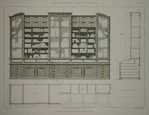 1900年頃に出版された「Menuiserie d