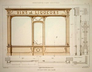 1900年頃に出版された「Menuiserie d