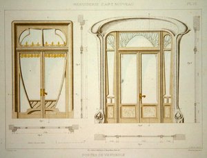 1900年頃に出版された「Menuiserie d