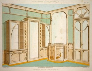1900年頃に出版された「Menuiserie d