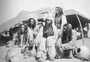 東バロチスタンのブラウイ族、1902年