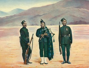 「第五グルカ」、1901年。 作： F Bremner