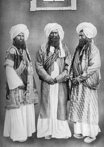 バロキ族の3人の首長、1902年