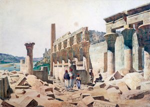 金星神殿、フィラエ、19世紀 作： F. H. Naudin