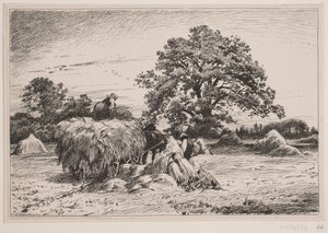 秋の風景 作： F. Hendriksen