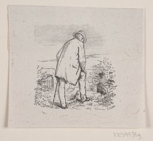 H・J・グリーンスティーンの詩「最後の時間」の挿絵 作： F. Hendriksen