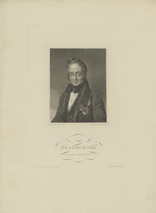 カール・ロベルト・ネッセルローデ伯爵の肖像 1780～1862年、1832年。 作： F. L. Lehmann